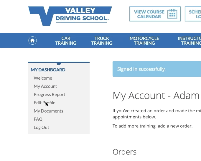 Valley Driving School